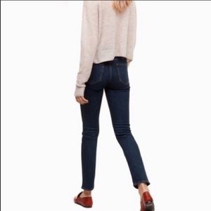 RAG & BONE Dark Paz Cigarette Jeans